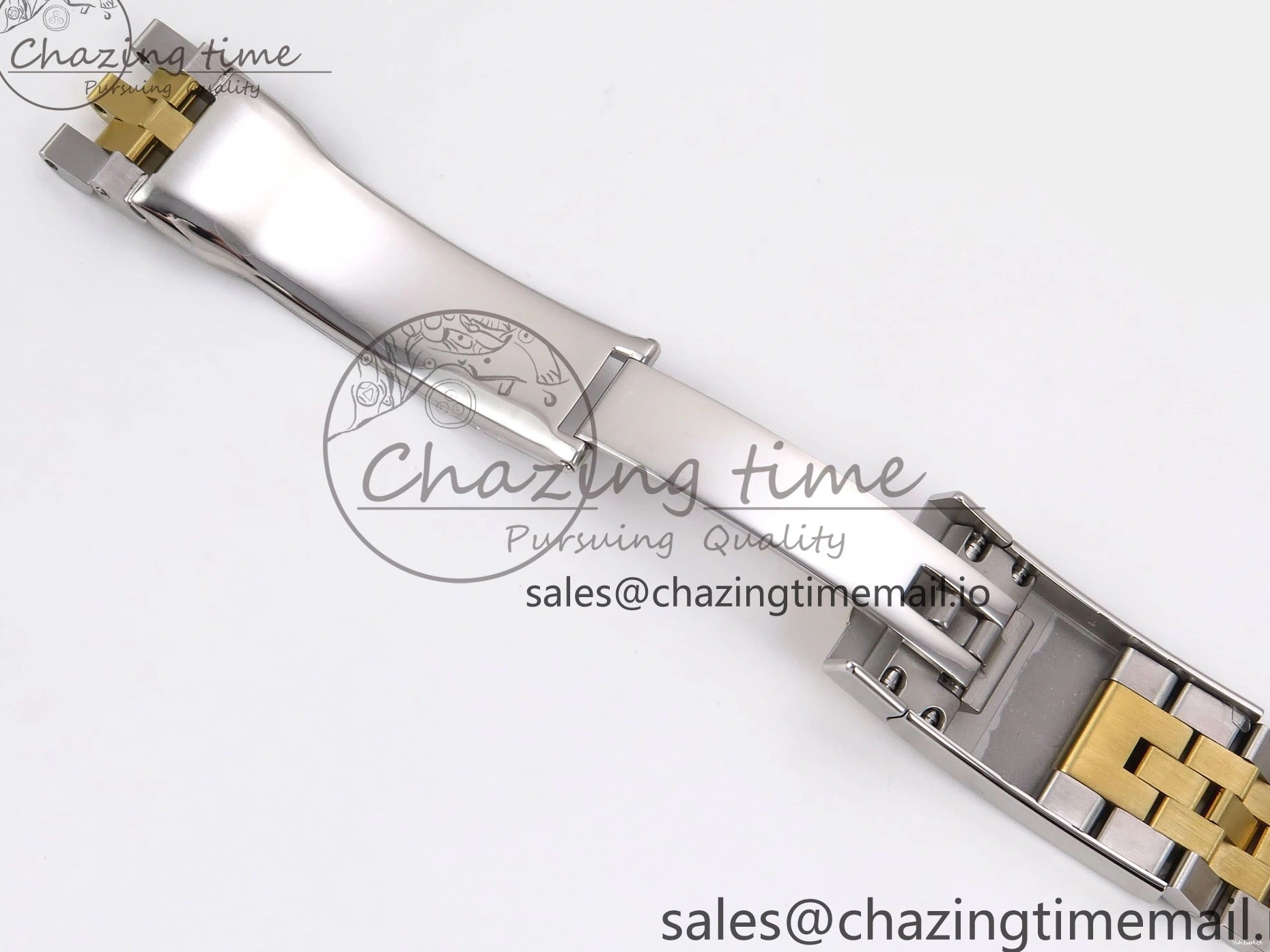 SS Best 41 Bracelet EWEF Stick DateJust Dial Jubilee A3235 White on Edition 126333 YG 0305